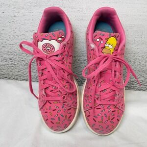 Adidas Stan Smith The Simpsons Donut Sprinkle Pink Women's 5 Nostalgic‎ Sneakers